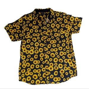 Empyre sunflower button shirt